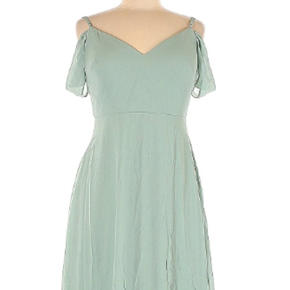 Birdy Grey green jade teal cocktail dress - XS
